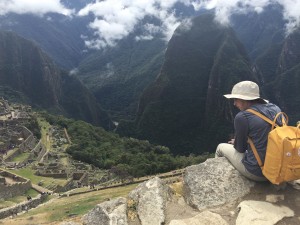 Traveling With a Teen With Anorexia [Image description: photo of a teen looking at Machu Pichu] Represents a potential teen with anorexia receiving counseling in Los Angeles, California 