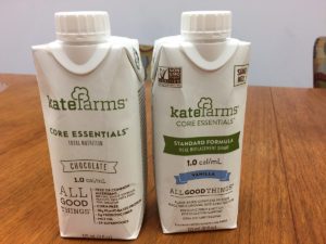 Kate Farms Nutritional Supplement Shakes for Eating Disorder Recovery in Los Angeles, California [Image description: 2 bottles of Kate Farms Nutritional Shakes] 