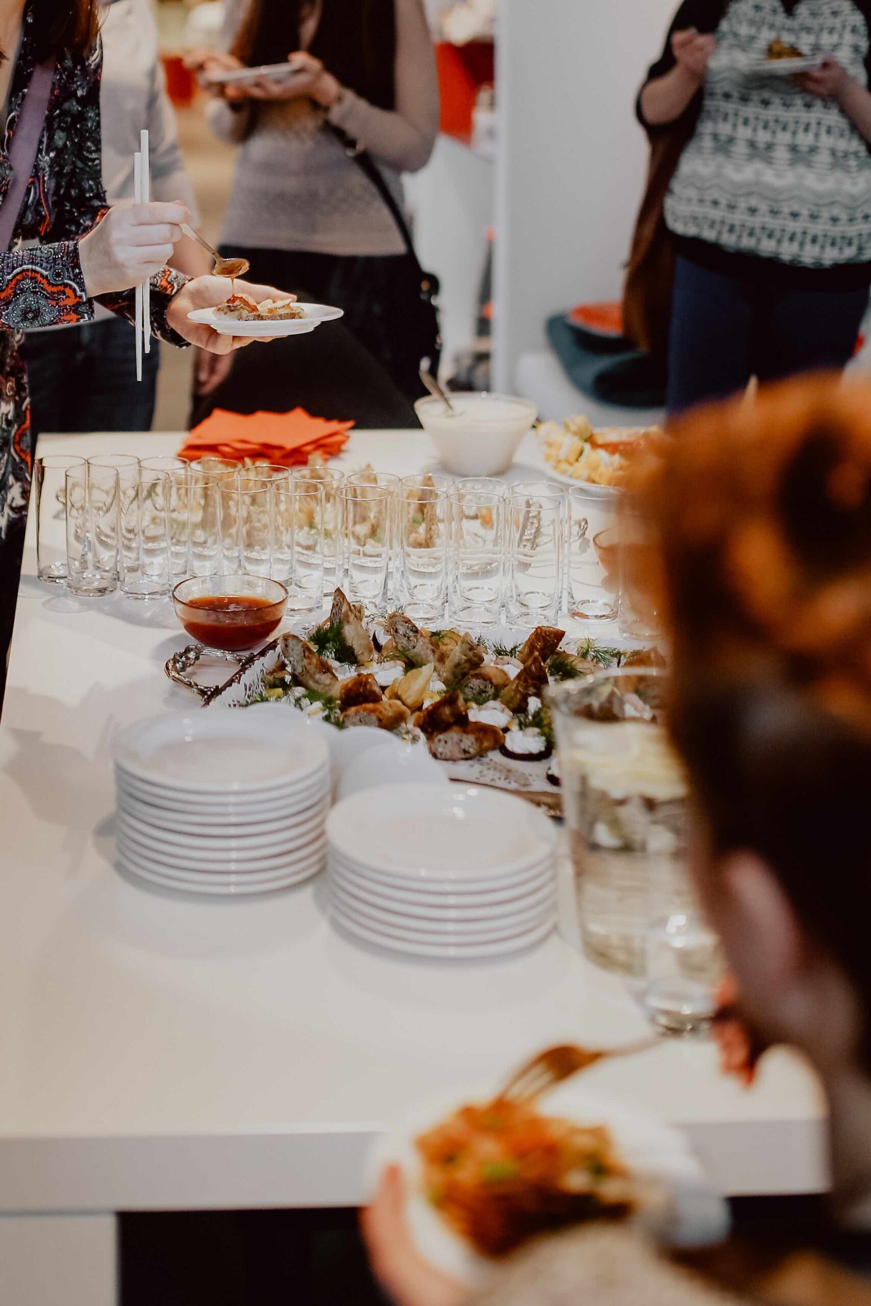 Social Anxiety and Disordered Eating [Image description: photo of a buffet table] Represents a potential buffet that a person with social anxiety and disordered eating in California faces in recovery