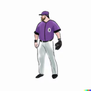 They myth of male eating disorders [Image description: drawing of a male baseball player wearing a purple shirt and white pants] Represents a potential male client with an eating disorder in Los Angeles, California or in Sacramento, Bakersfield, or San Diego 