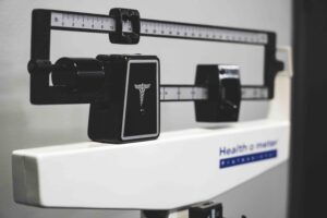 Recovery Weight in Los Angeles, California [Image description: photo of doctor scale] How we set recovery weights in eating disorder counseling